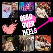 head over heels collage